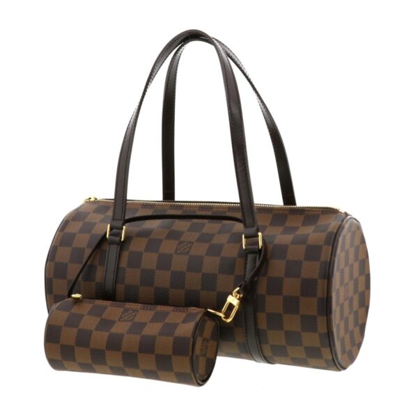 1240001029157 2 Louis Vuitton Papillon Handbag Damier Brown