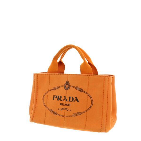 1240001029309 2 Prada Canapa Tote Bag Orange