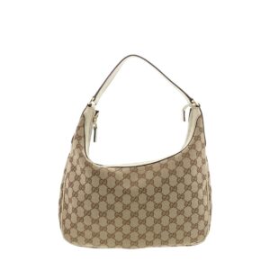 1240001029551 1 Gucci GG Supreme Clutch Bag Khaki