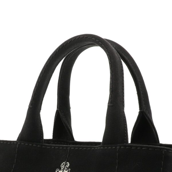 1240001029784 3 Prada Canapa Mini Tote Bag Black