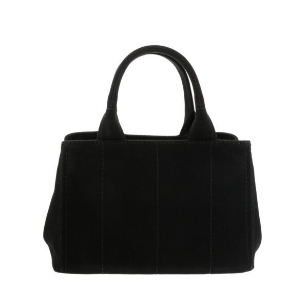 1240001029784 4 Prada Canapa Mini Tote Bag Black