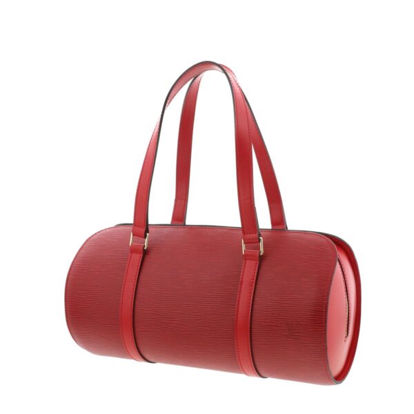 1240001029851 2 Louis Vuitton Soufflot Handbag Epi Red