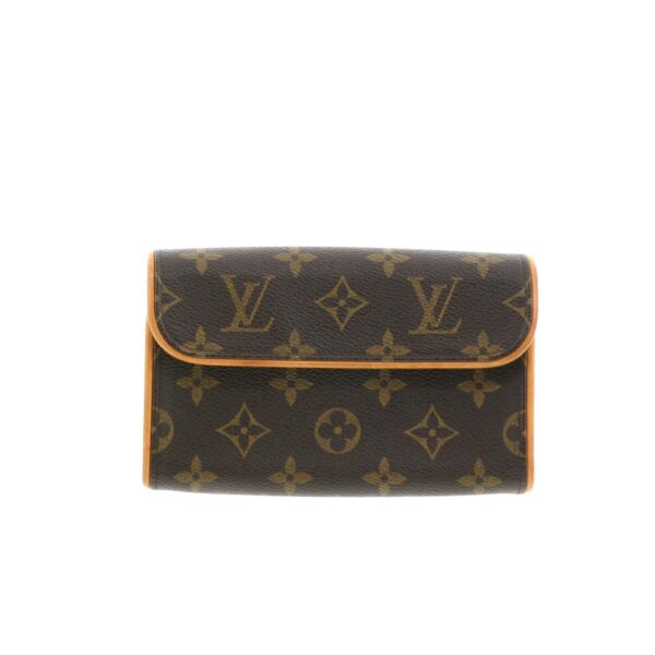 1240001029859 1 Louis Vuitton Pochette Florentine XS Waist Bag Monogram Brown