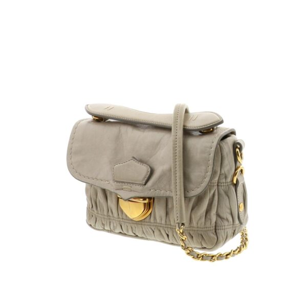 1240001029892 2 Prada 2way Shoulder Bag Khaki