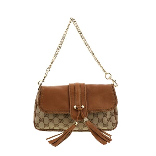 1240001029906 1 Gucci GG Canvas Chain Shoulder Bag