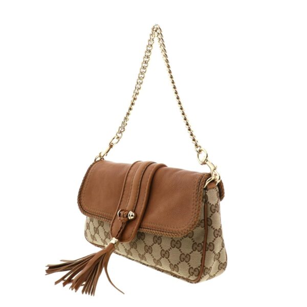 1240001029906 2 Gucci GG Canvas Chain Shoulder Bag