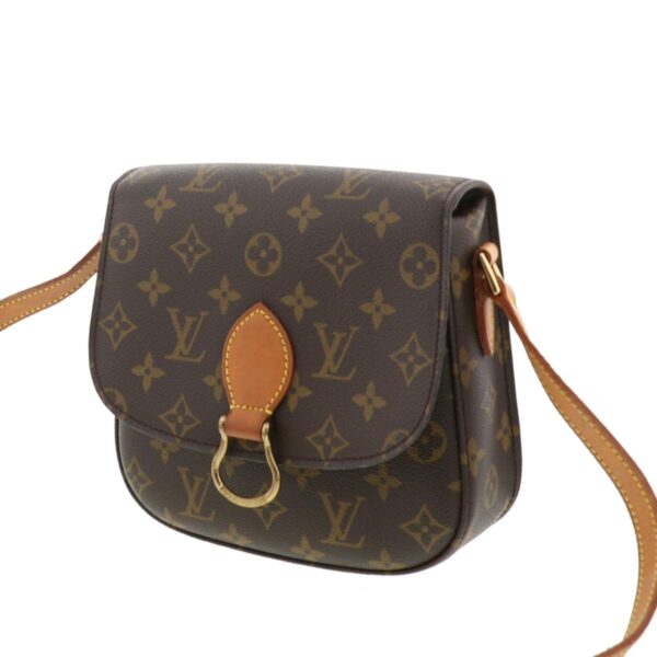 1240001030165 2 Louis Vuitton Saint Cloud MM Shoulder Bag Monogram Brown