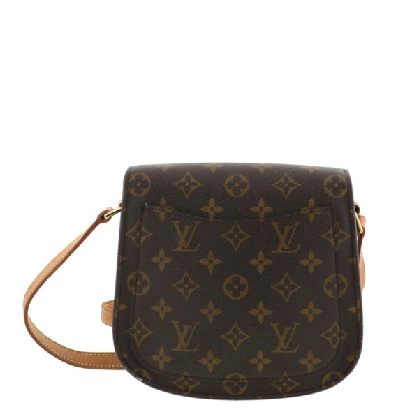 1240001030165 3 Louis Vuitton Saint Cloud MM Shoulder Bag Monogram Brown