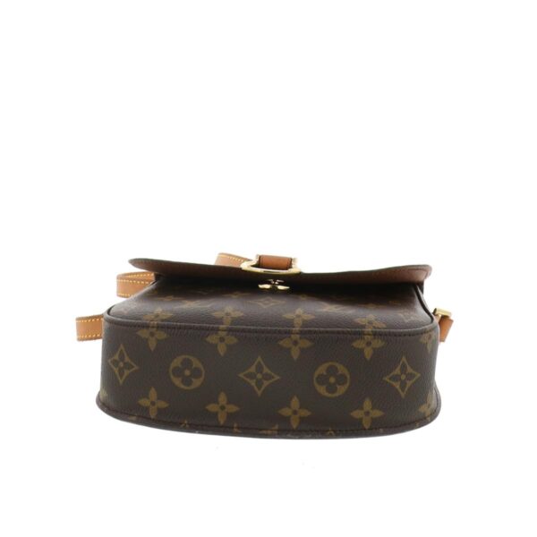 1240001030165 4 Louis Vuitton Saint Cloud MM Shoulder Bag Monogram Brown