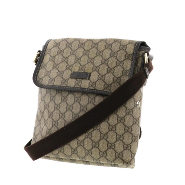 1240001030189 2 Gucci GG Plus Crossbody Bag GG Supreme Gray