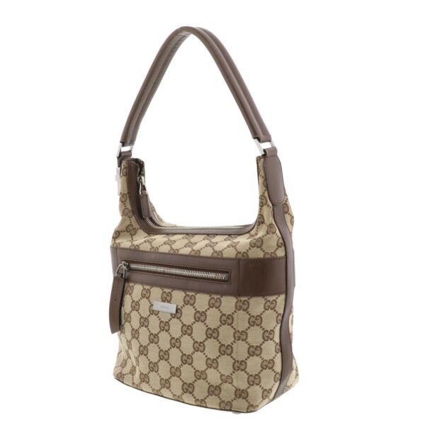 1240001030234 2 Gucci GG Canvas Handbag Beige