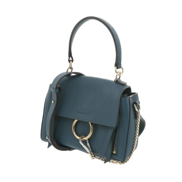 1240001030272 2 Chloe 2way Handbag Blue