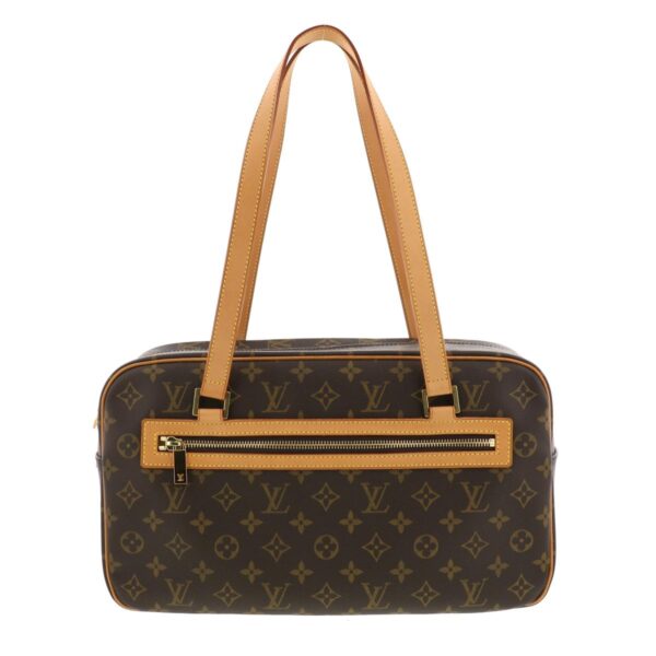 1240001030318 1 Louis Vuitton Cite GM Handbag Monogram Brown