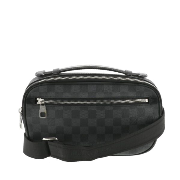 1240001030324 1 Louis Vuitton Amplaire Waist Bag Damier Graphite