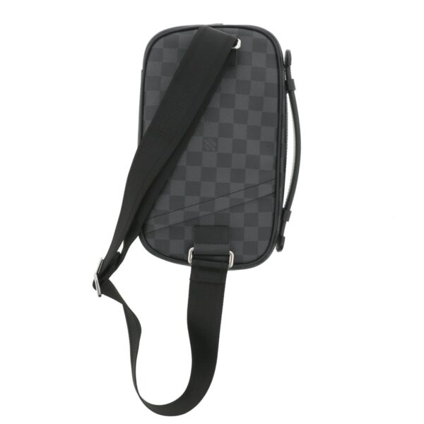 1240001030324 5 Louis Vuitton Amplaire Waist Bag Damier Graphite