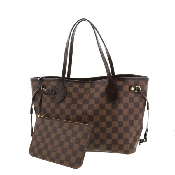 1240001030787 1 Louis Vuitton Damier Ebene Neverfull PM Tote Bag