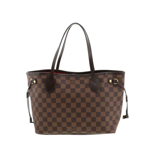 1240001030787 4 Louis Vuitton Damier Ebene Neverfull PM Tote Bag