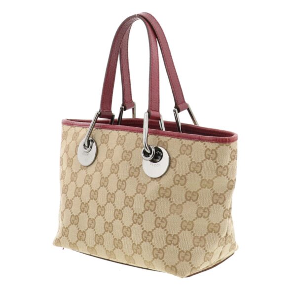 1240001031017 2 Gucci Mini Tote Bag GG Canvas Brown