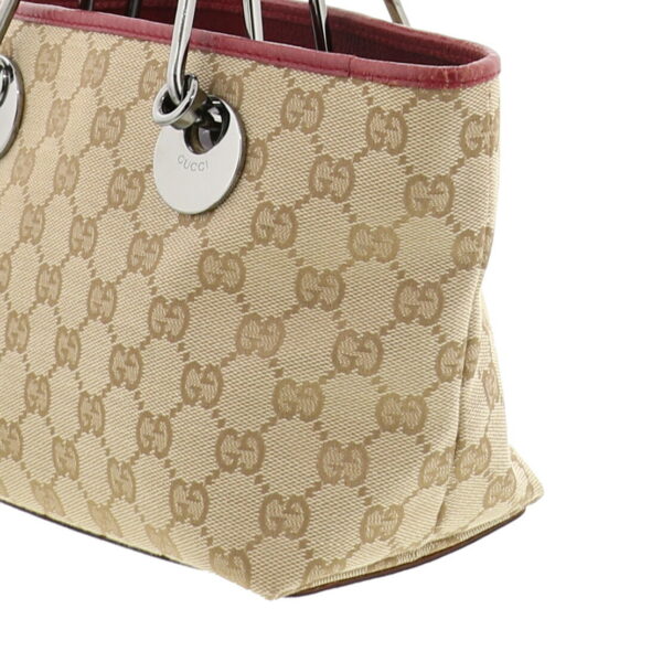 1240001031017 4 Gucci Mini Tote Bag GG Canvas Brown