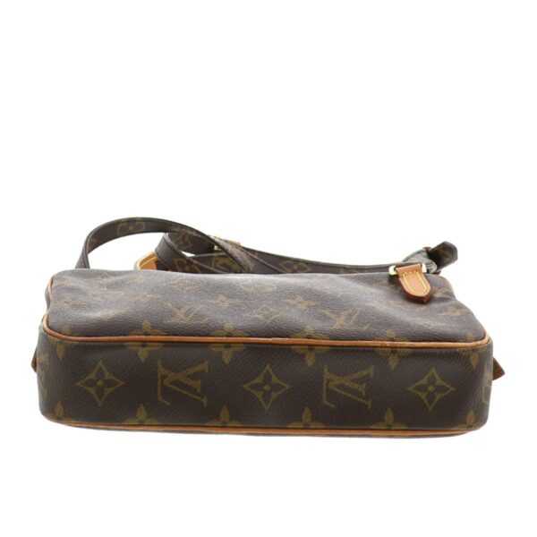 1240001031052 4 Louis Vuitton Pochette Malle Bandolier Shoulder Bag Monogram