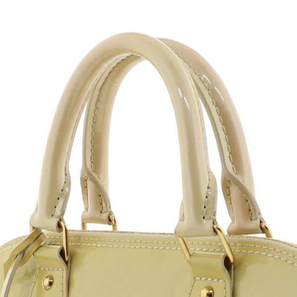 1240001031071 3 Louis Vuitton Alma Pm Handbag Vernis Yellow