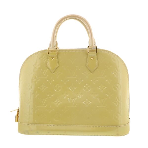 1240001031071 4 Louis Vuitton Alma Pm Handbag Vernis Yellow