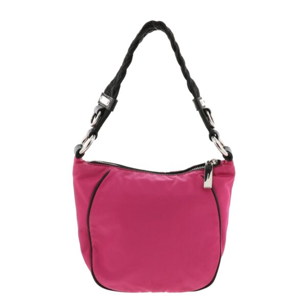 1240001031207 4 1 Prada Nylon Handbag Pink