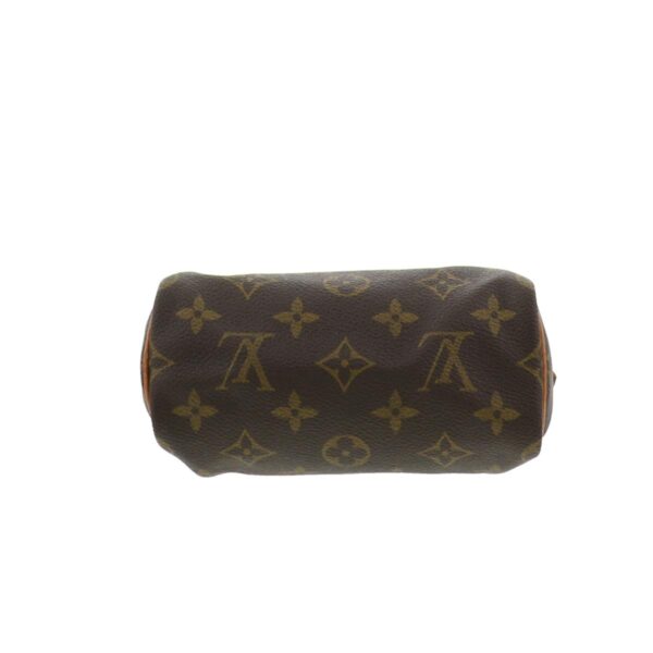 1240001031209 4 Louis Vuitton Mini Speedy Handbag Monogram Brown