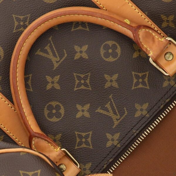 1240001031223 6 Louis Vuitton Keepall 60 Bag Monogram Brown