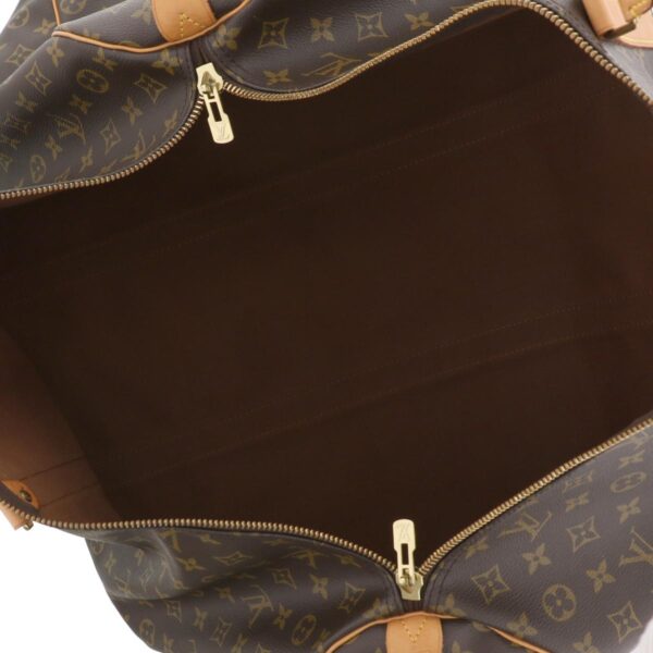 1240001031223 7 Louis Vuitton Keepall 60 Bag Monogram Brown