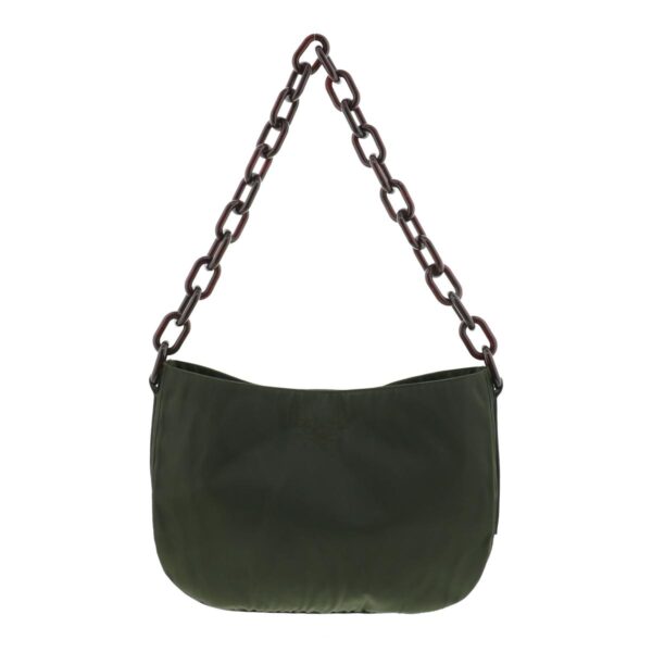 1240001031311 1 Prada Nylon Shoulder Bag Green