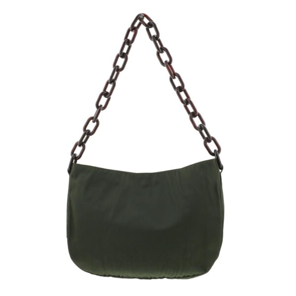 1240001031311 4 Prada Nylon Shoulder Bag Green