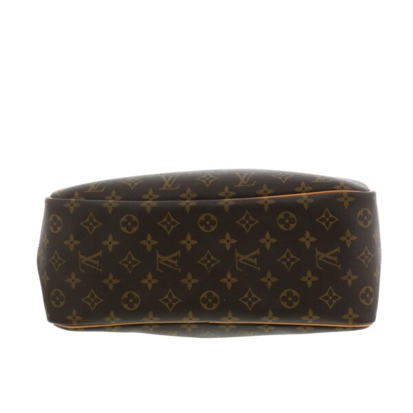 1240001031376 5 Louis Vuitton Bowling Vanity Deauville Handbag Monogram Brown