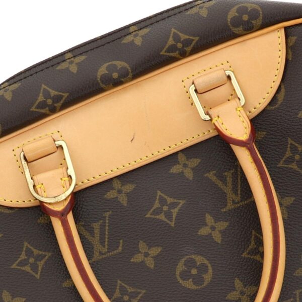 1240001031376 6 Louis Vuitton Bowling Vanity Deauville Handbag Monogram Brown