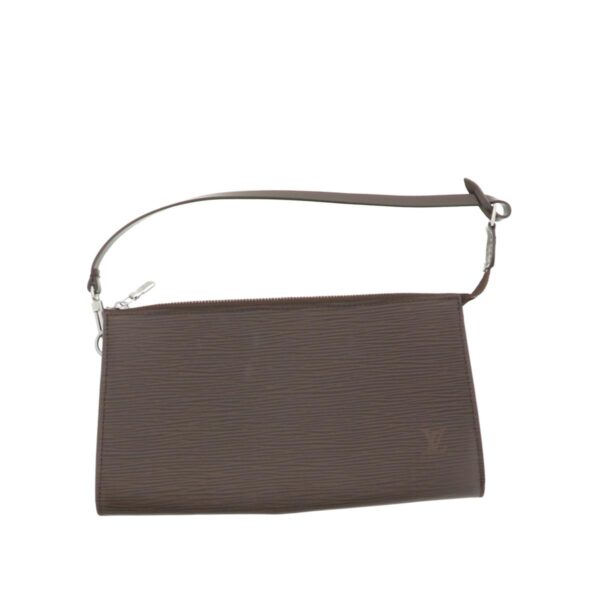 1240001031434 1 Louis Vuitton Pochette Accessoire Clutch Epi Mocha