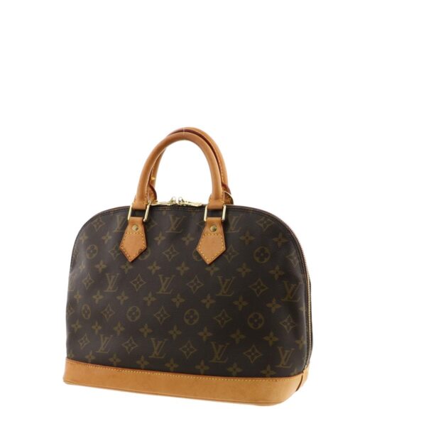 1240001031507 2 Louis Vuitton Alma Handbag Monogram Brown