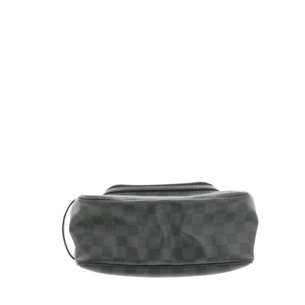 1240001031537 4 Louis Vuitton Toilette Pouch Graphite Clutch Black