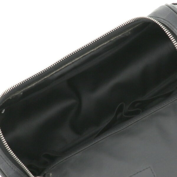 1240001031537 6 Louis Vuitton Toilette Pouch Graphite Clutch Black