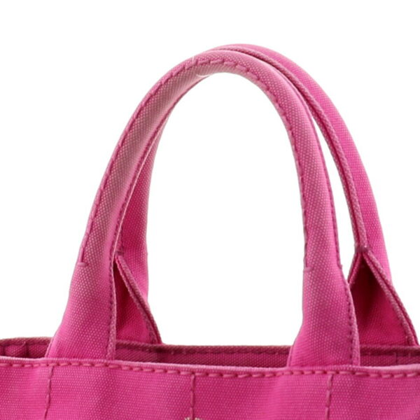 1240001031559 3 Prada Canapa Mini 2way Shoulder Bag Pink