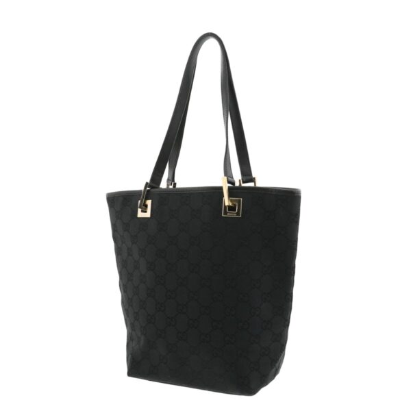 1240001031651 2 Gucci Tote Bag GG Canvas Black