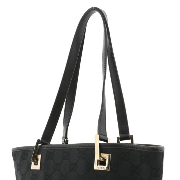 1240001031651 3 Gucci Tote Bag GG Canvas Black