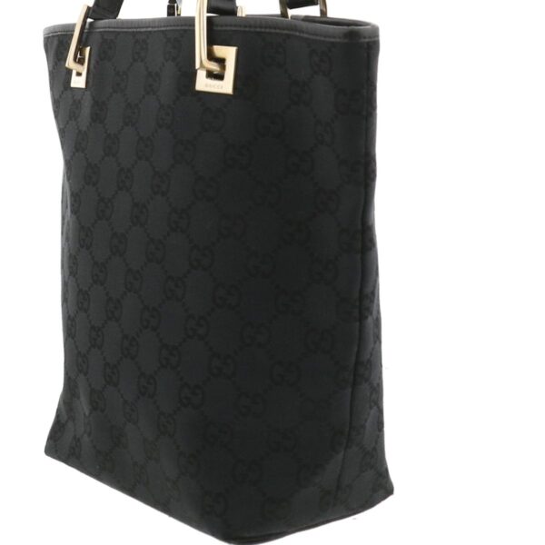 1240001031651 4 Gucci Tote Bag GG Canvas Black