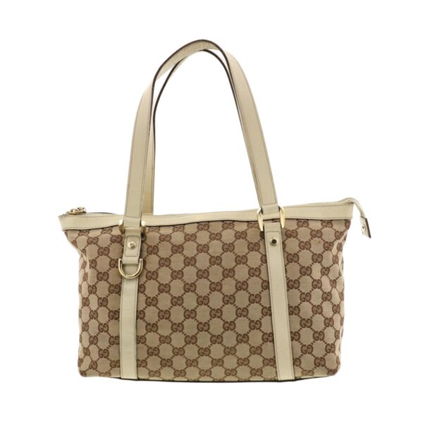 1240001031665 1 Gucci Shoulder Bag GG Canvas Brown