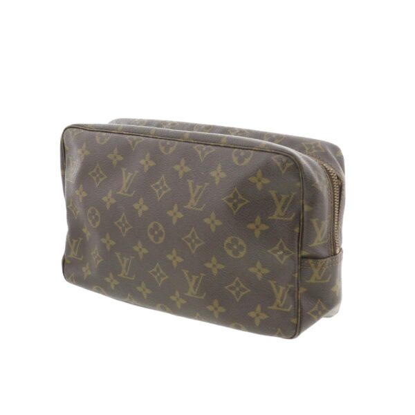 1240001031722 2 Louis Vuitton Truth Toilette GM Pouch Monogram Brown