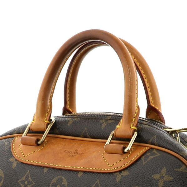 1240001031791 3 Louis Vuitton Trouville Handbag Monogram Brown