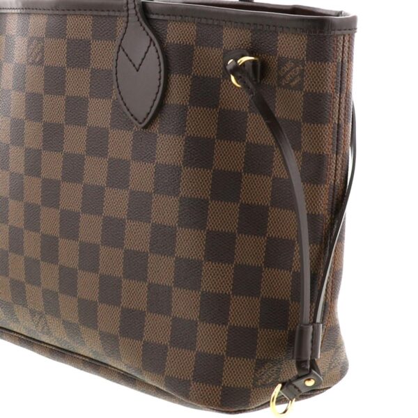 1240001031795 4 Louis Vuitton Neverfull PM Tote Bag Damier Ebene