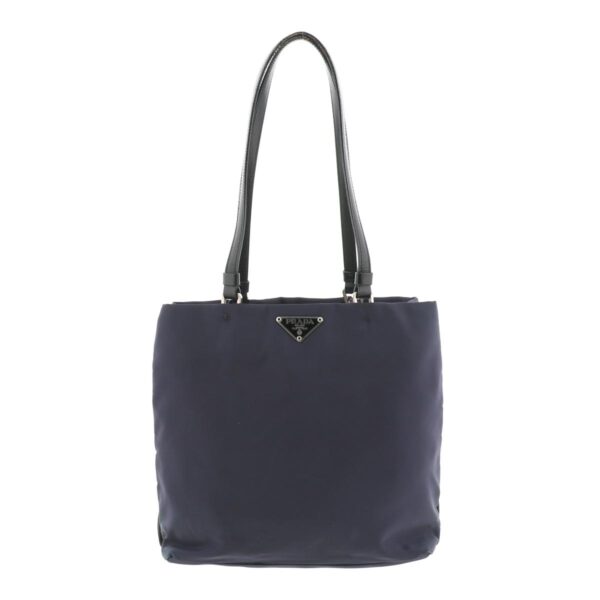 1240001031801 1 Prada Nylon Tote Bag Navy