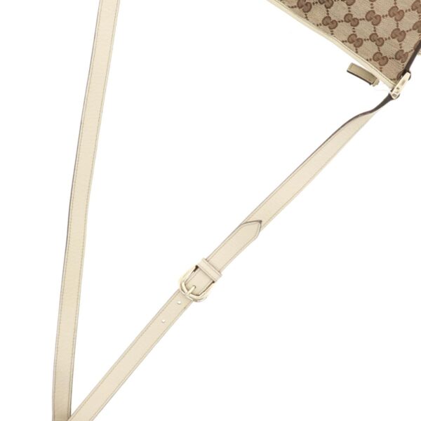 1240001031806 5 Gucci GG Canvas Shoulder Bag Beige