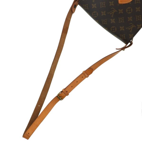 1240001031874 5 Louis Vuitton Cartesier Shoulder Bag Monogram Brown