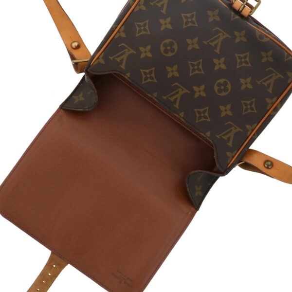 1240001031874 6 Louis Vuitton Cartesier Shoulder Bag Monogram Brown